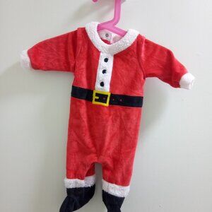 "Carter's", Baby, Holiday, Christmas, Santa Suit Onesie